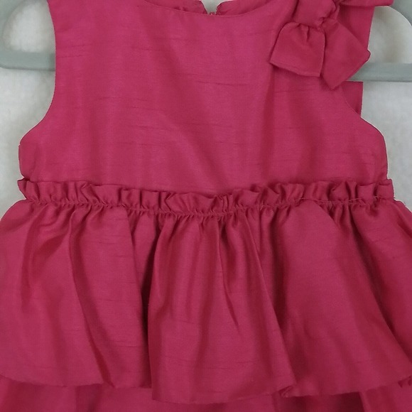 Baby Gap Bubble Hem Special Occasion Dress Size 18-24mo in Pink - Picture 5 of 10